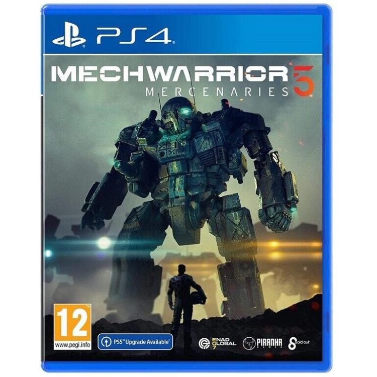 Mechwarrior 5 Mercenaries PS4 Videospiel Playstation 4 Spiel Italienisch Neu PS5