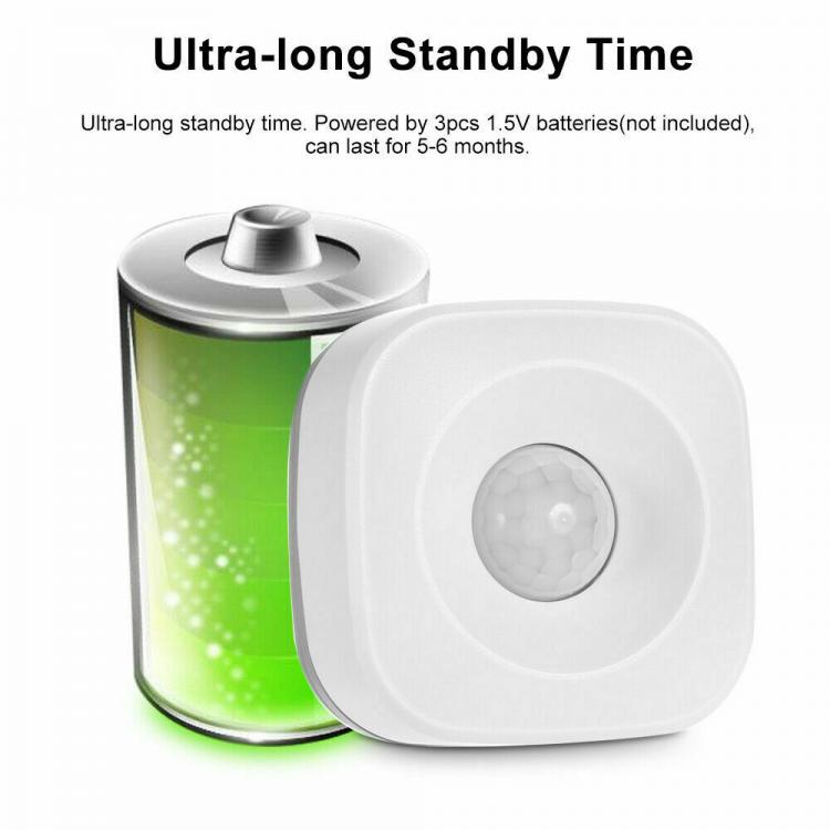PIR-WLAN-Smart-Bewegungssensor Infrarot Drahtlos Bewegungsmelder Alarm
