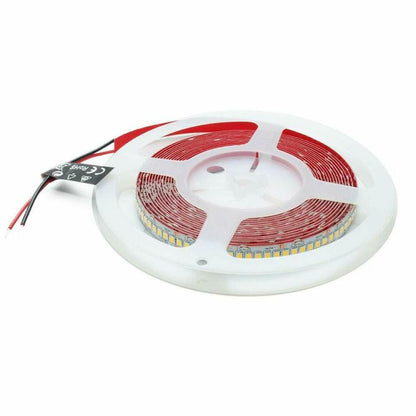 LED-Streifen 5m, 600 LEDs 2835, 61W, 24V, Rolle 5m, beidseitig klebend | Kaltweiß 6500K