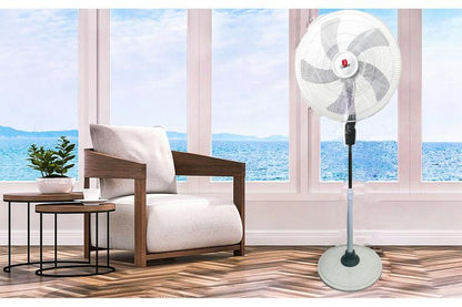 Turmventilator Standventilator 70W Timer Verstellbarer Sockel Weiß - Fresco Fs2045