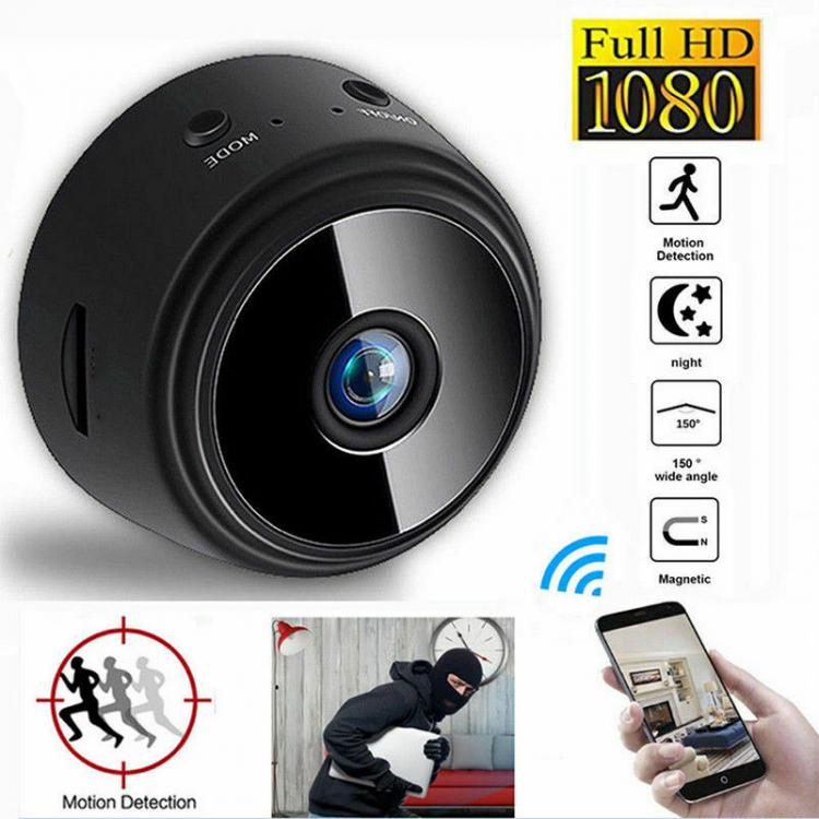Mini Spy Camera Micro Camera IP Wifi Hidden Infrared Magnet Battery Powered