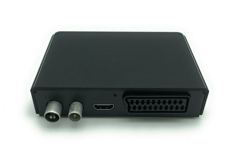 Zephir Digitaler terrestrischer Decoder TV Full HD DVB-T2 HEVC USB 2.0 HDMI LED TVSAT