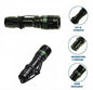 Flashlight 100000 Lumens Tactical Military LED Rechargeable Battery Zoom Metal Mini