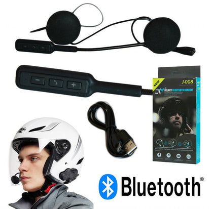 Bluetooth Motorradhelm-Gegensprechanlage wasserdicht Headset Mikrofon