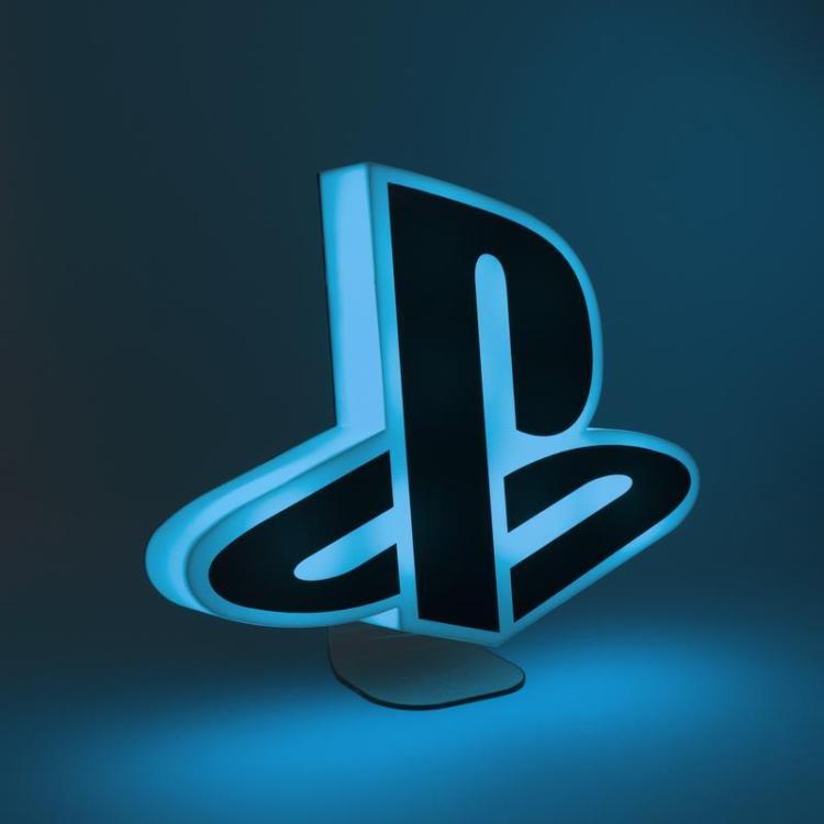 Paladone Offizielle Sony Playstation Logo Licht LED Gaming Office PS5 PS4 Lampe