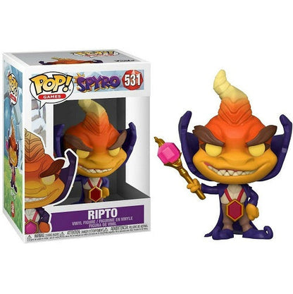 Funko Pop ! Games Spyro - (531) - Ripto Spyro The Dragon Figure 9cm
