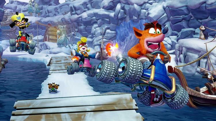 Crash Team Racing Nitro Fueled Xbox One Italiano Gioco Ctr Bandicoot Kart Seriex