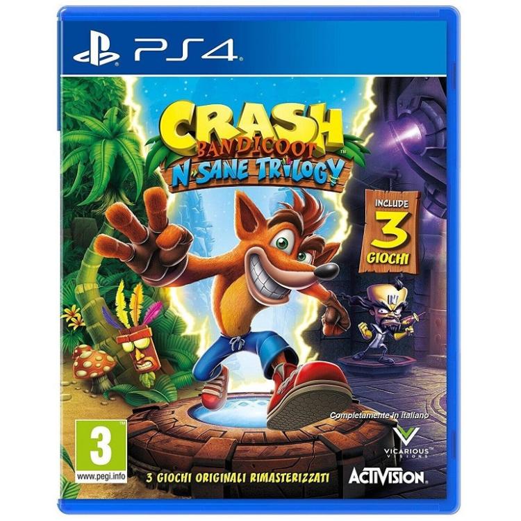 Crash Bandicoot N Sane Trilogy PS4 PlayStation 4 Spiel Deutsch Videospiel Neu