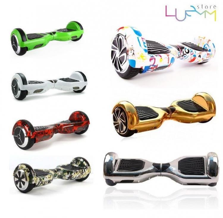 Hoverboard Smart Balance Elektroroller Trittbrett Bluetooth LED Verschiedene Farben