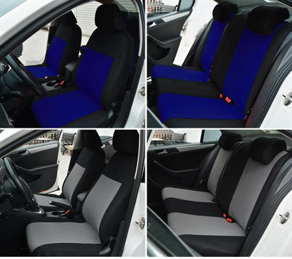 Topdrive | Universal-Autositzbezüge für vorne und hinten, Rosa / Schwarz