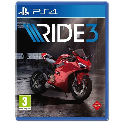 Ride 3 PS4 Offizielles Videospiel Italienisch Straßenmotorrad-Rennspiel MotoGP Neu Naked