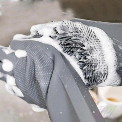 Better Glove Geschirrspülhandschuhe aus Silikon, Schwamm, Bürste zum Waschen für Auto, Haushalt
