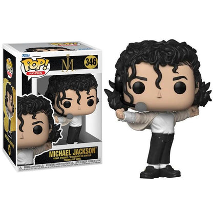 Funko Pop ! Rocks - (346) Michael Jackson (Superbowl) Live Figure Mj 9Cm