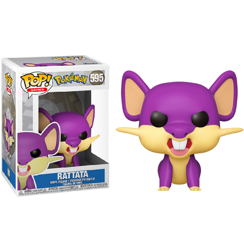 Funko Pop! Games Pokémon (856) Rattata – Maus Vinylfigur Rattata Vinyl Maus
