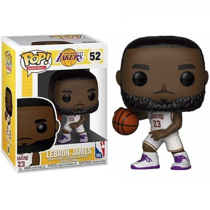 Funko Pop! NBA Los Angeles Lakers - (52) LeBron James White Jersey Away 9 cm