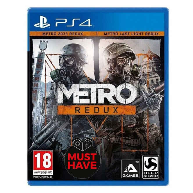 Metro Redux Double Pack Ps4 Spiel Deutsch Playstation 4 Spiel Pal DE Must Have
