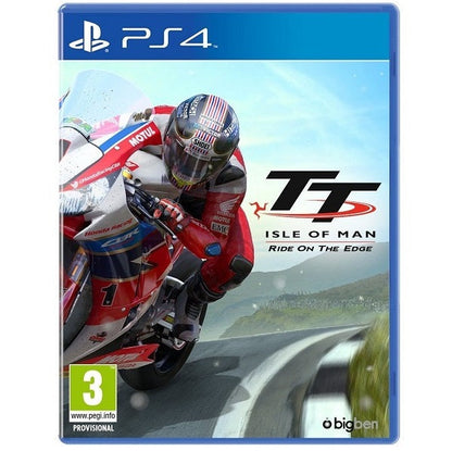 Tt Isle Of Man Ride On The Edge PS4-Spiel Italienisch Straßenmotorrad Playstation 4