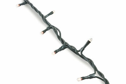 Serie Luci Albero Di Natale Minilucciole 180 Led Lampadine 10.5Mt Bianco Freddo