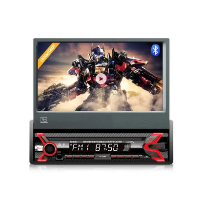 Stereo Android Schermo A Scomparsa 1 Din Gps Wifi Usb Mirror Autoradio Bluetooth