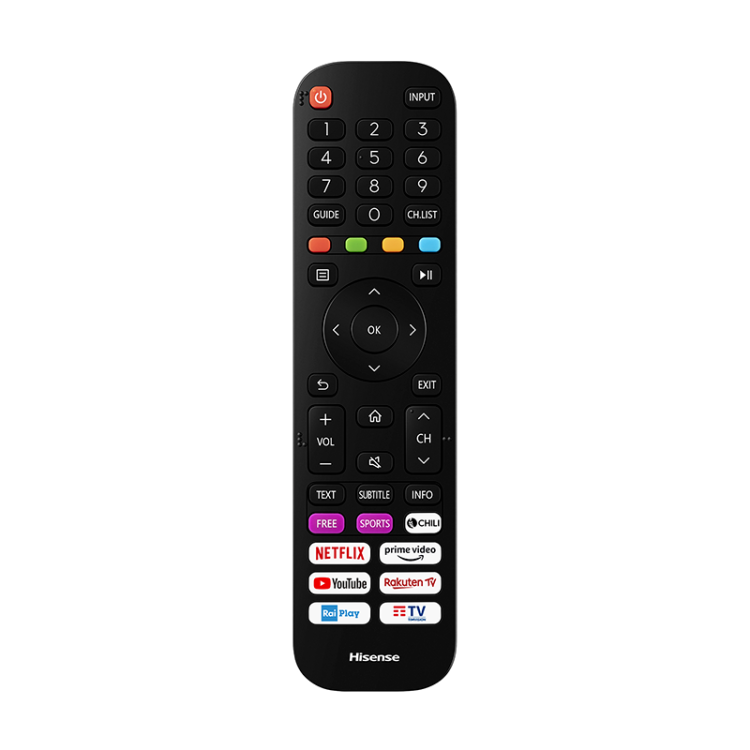 Hisense 40" Smart TV Full HD 40A4Cg Android LED Netflix Dazn Disney Prime Schwarz