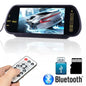 7" Bluetooth Touch Rear View Mirror Monitor For Car Reversing Camera
