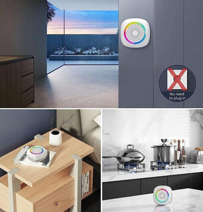 DRAHTLOSE DIGITALE TÜRKLINGEL WIRELESS DOORBELL KIT IP44 FÜR HAUS BÜRO
