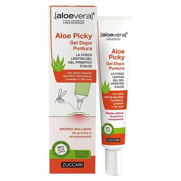 Zuccari Aloe Vera Gel After Bite schnelle Linderung Mücken Anti-Rötung