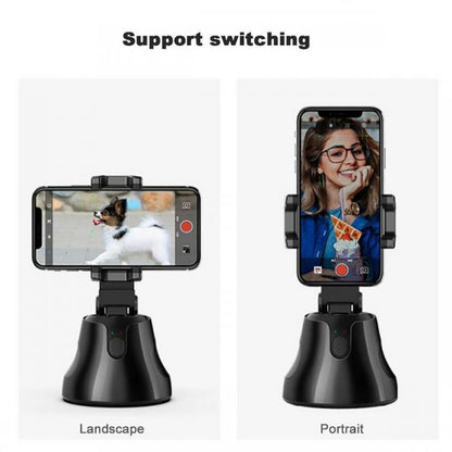 Supporto Smartphone 360° Rilevamento Movimento Video Selfie  Bluetooth Trepiede