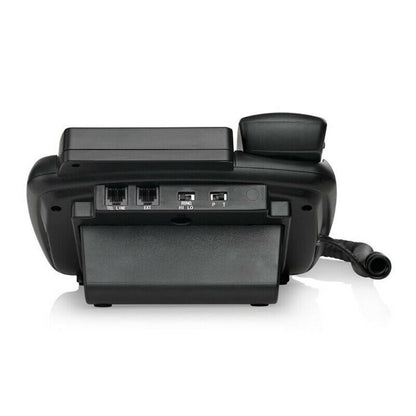 BRONDI TELEFONO FISSO ANZIANI TASTI GRANDI VIVAVOCE SOS LED CASA BRAVO 90 -NERO