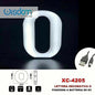 Decorative LED Letter O White Light Up Christmas Battery Operated For Decorations