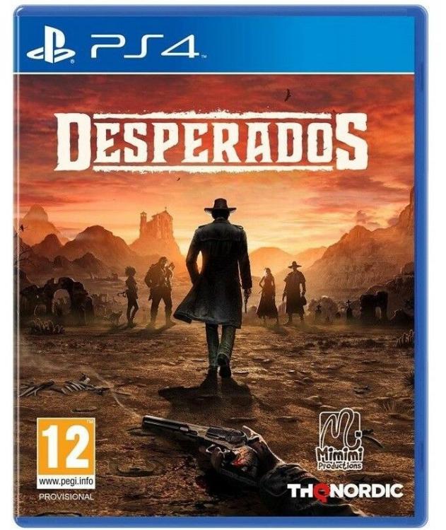 DESPERADOS 3 PS4 SPIEL PLAYSTATION 4 VIDEOSPIEL EU ITALIENISCH VERSCHWEISST