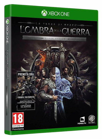 Mittelerde: Schatten Des Krieges Silver Edition Xbox One Italienisch Neu