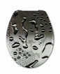 Universal Toilet Seat with Resistant MDF Wood Print, Steel, WC, Wet Bathroom