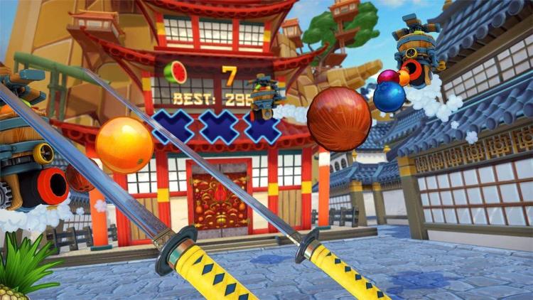 Fruit Ninja VR Edition PS4 Videospiel Playstation 4 Früchte Spiel Italienisch Neu