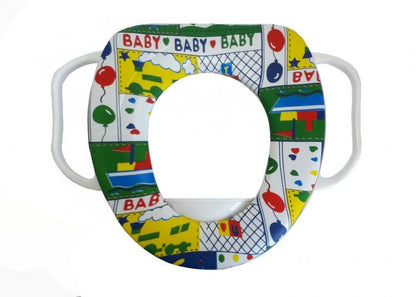 Riduttore Wc con Maniglie per Bambini Sedile Morbido Copriwater Water 59783