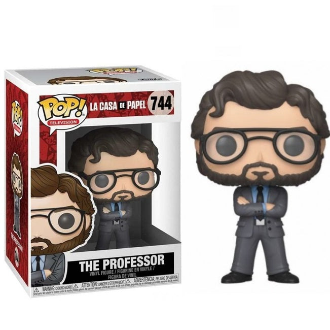 Funko Pop ! Tv La Casa De Papel (744) The Professor la Casa Di Carta Professore