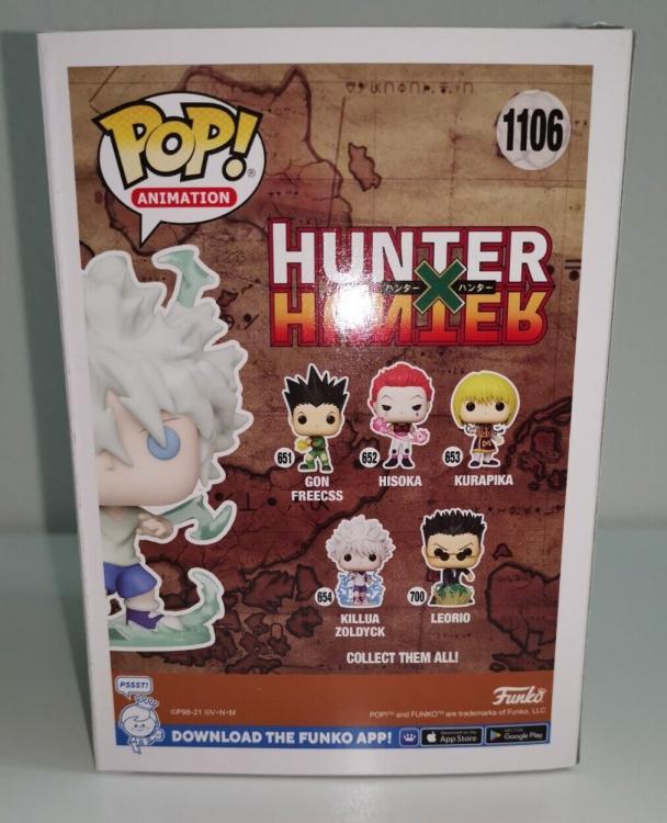 Funko Pop Hunter X Hunter – Killua Zoldyck Godspeed (1106) AAA Figur Exm Anime