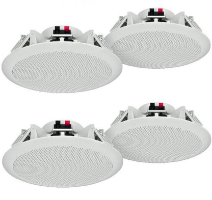 4-teiliges Set Einbaulautsprecher für die Decke, Audiosystem, Lautsprecher