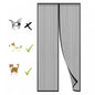 Magnetic Mosquito Net 90X210 Universal Door Window Curtain Magnet - Black