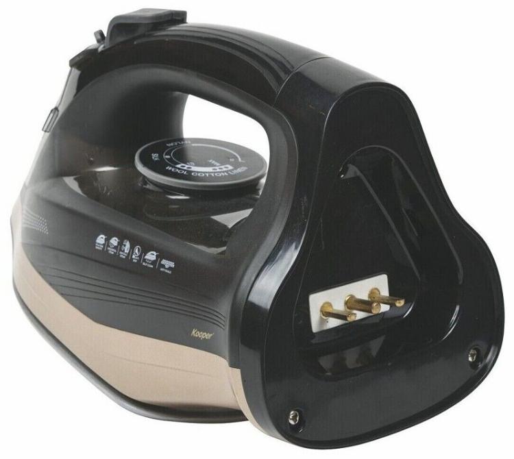 Kooper Dampfbügeleisen, kabellos, Nerone, Keramiksohle, 2200 W, selbstreinigend
