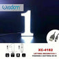 Number 1 Battery-Operated Decorative Christmas LED Light for Decorations, White Light