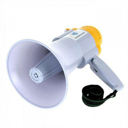 Megafono Grande Portatile Professional Portata 200M Registratore Vocale Musicale