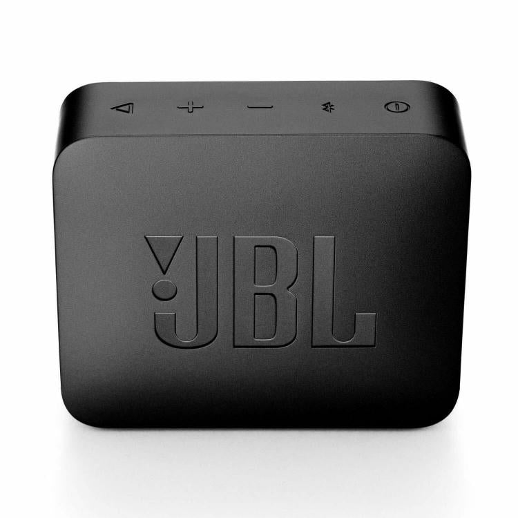 JBL Go2 Bluetooth Lautsprecher Box USB Aux In Musik Tragbarer Audio Diffusor Schwarz