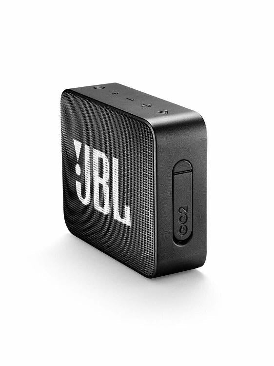 JBL Go2 Bluetooth Lautsprecher Box USB Aux In Musik Tragbarer Audio Diffusor Schwarz