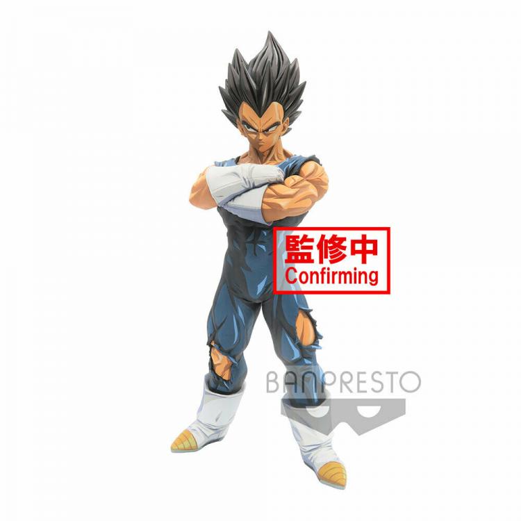 BANPRESTO GRANDISTA DRAGON BALL Z NERO VEGETA 28cm MANGA DIMENSIONS PVC STATUE