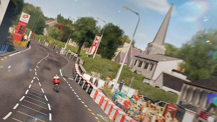 Tt Isle Of Man Ride On The Edge PS4-Spiel Italienisch Straßenmotorrad Playstation 4
