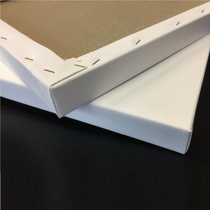Tela Pittura Tele Per Dipingere Telaio Legno Telati Cotone Grana Fine 70X100Cm