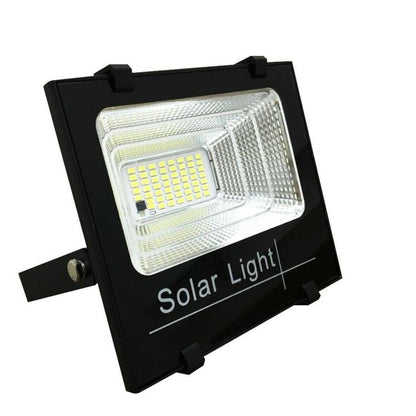 LED Flutlichtstrahler 25W SMD mit Solarpanel Dämmerungssensor Fernbedienung