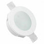 Round Conical Plaster Spotlight Holder GU10 Lamp Fitting for False Ceiling Glass