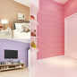3D BRICK EFFECT WALLPAPER STICKER SPONGE PANEL WALLS 70X77CM PINK